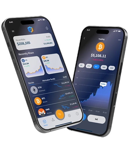 Galvioren Mobile Crypto Trading App